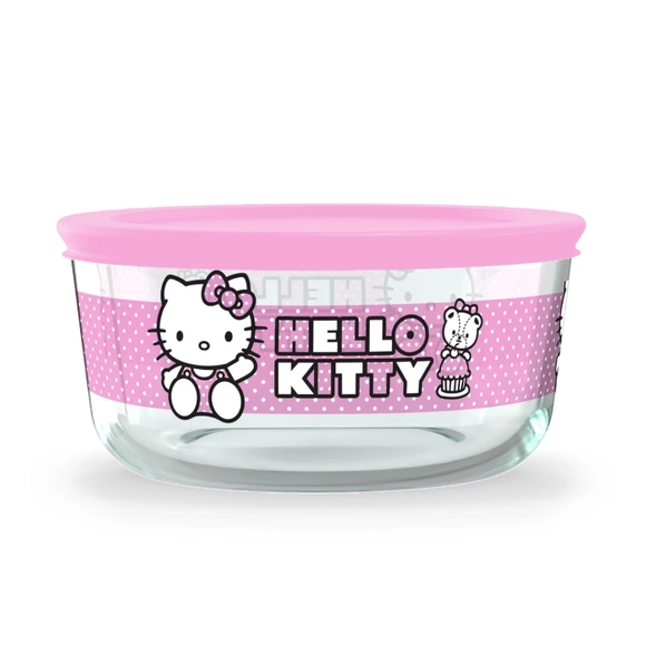 Pyrex Other - hello kitty crystal bowl_ 4 cups